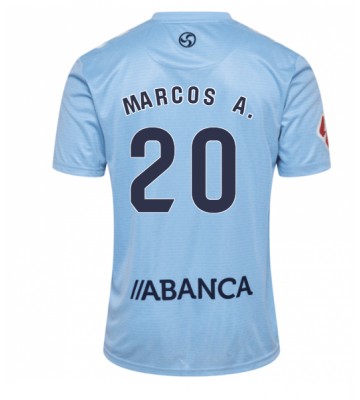 Celta Vigo Marcos Alonso #20 Hjemmebanetrøje 2024-25 Kort ærmer